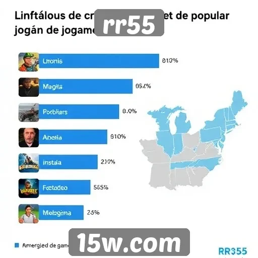 Análise da popularidade dos jogos no rr55